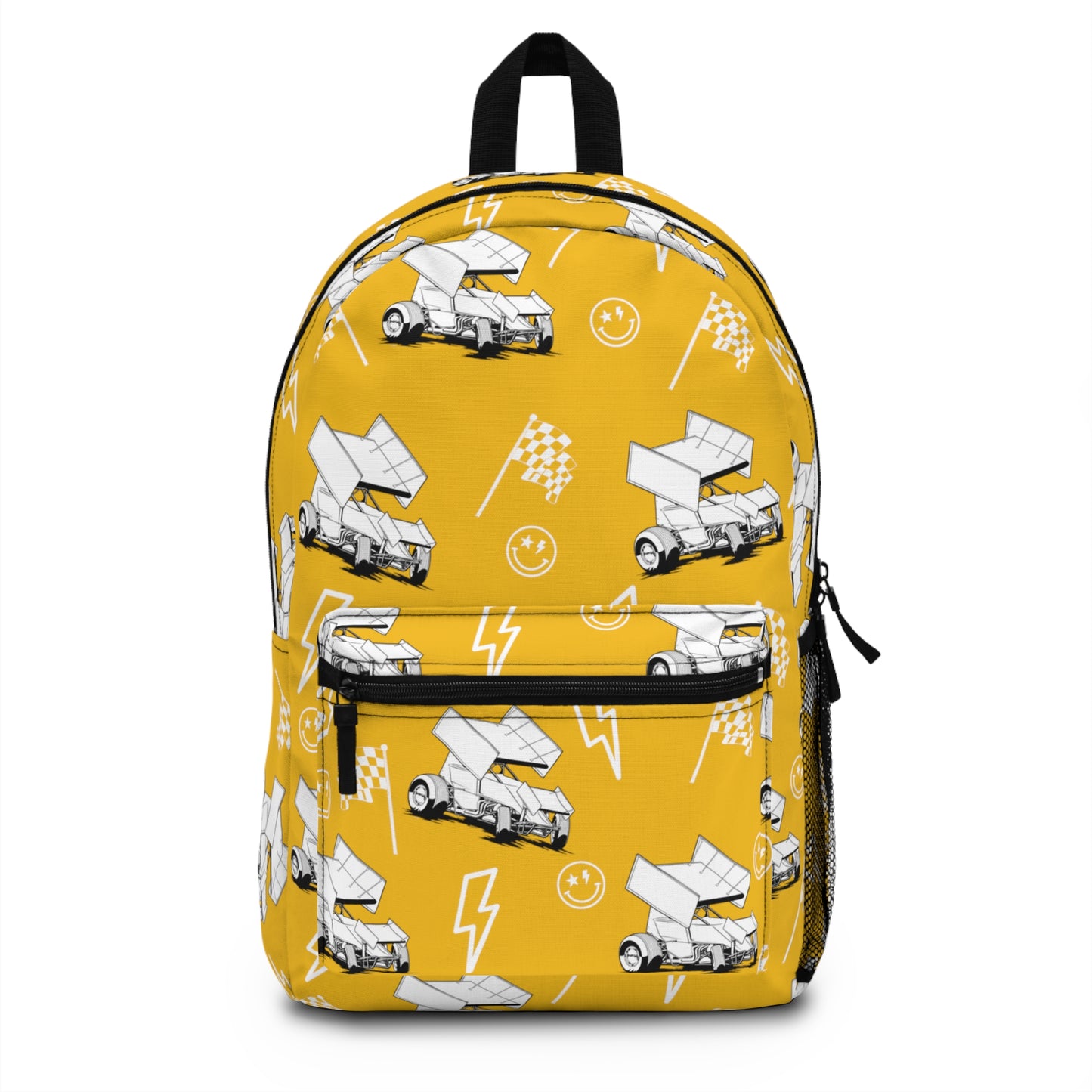 Sprint Car - Micro Racing Backpack - Yellow