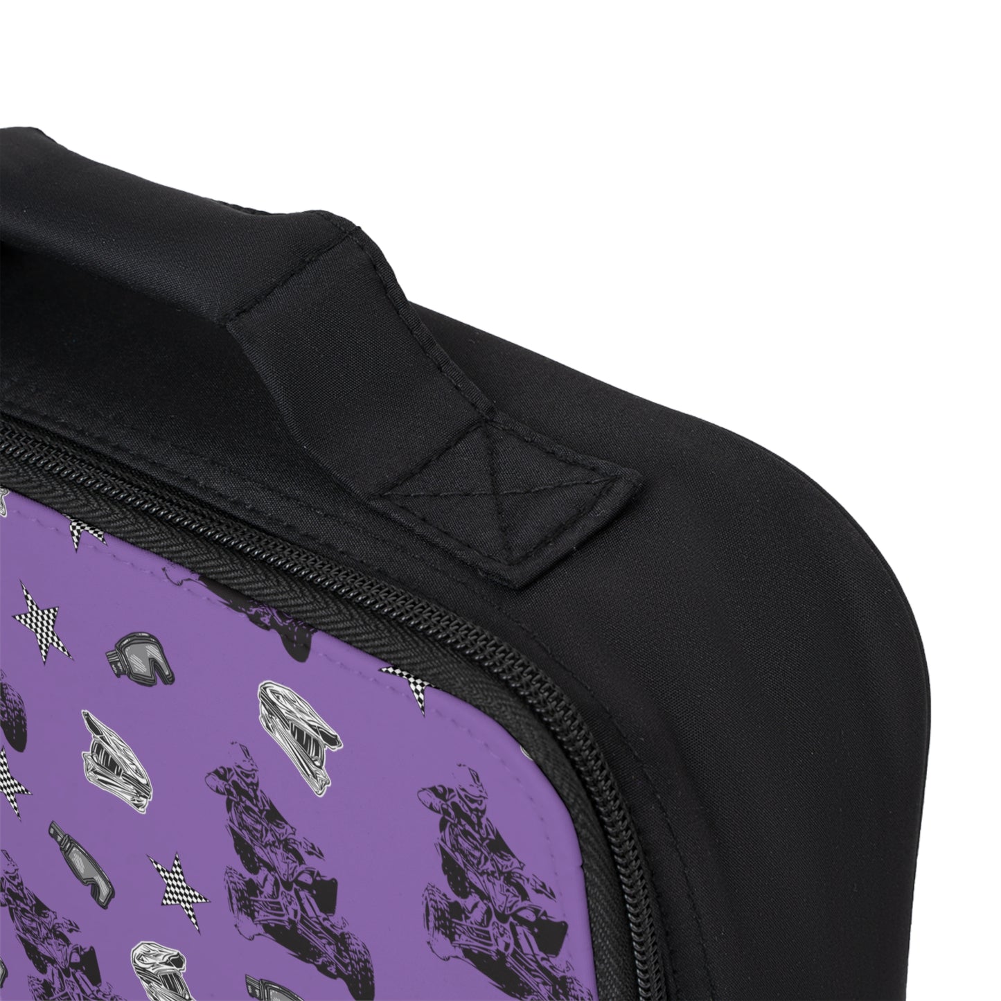 Quad Racing - Lunch Bag Light Purple