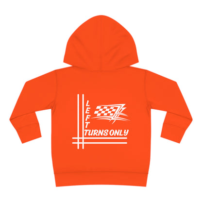 Left Turns Only - Toddler Hooded Sweatshirt