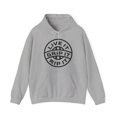 Live It Grip It Rip It- Adult Hooded Sweatshirt
