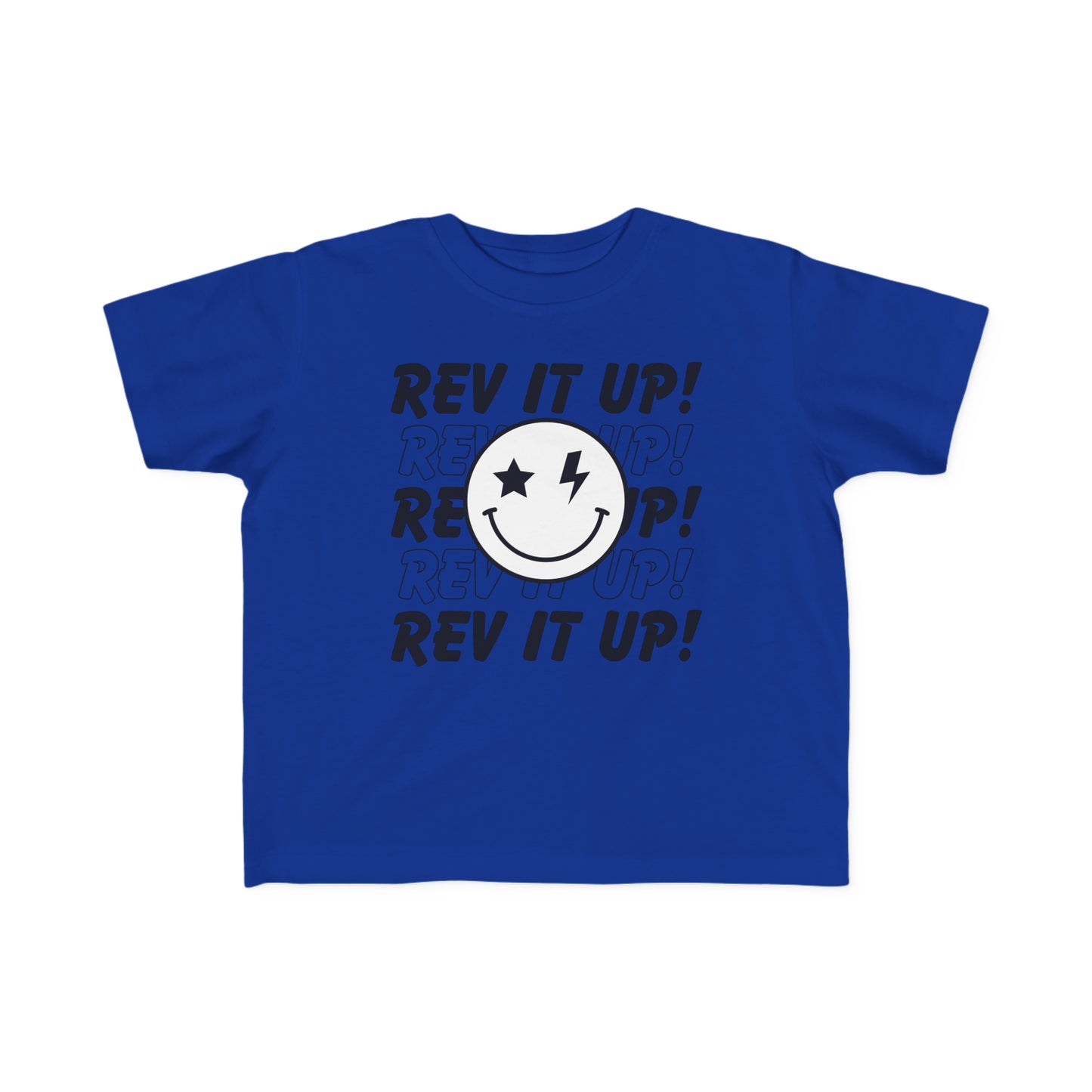 Rev It Up Smiley -Toddler's T-Shirt