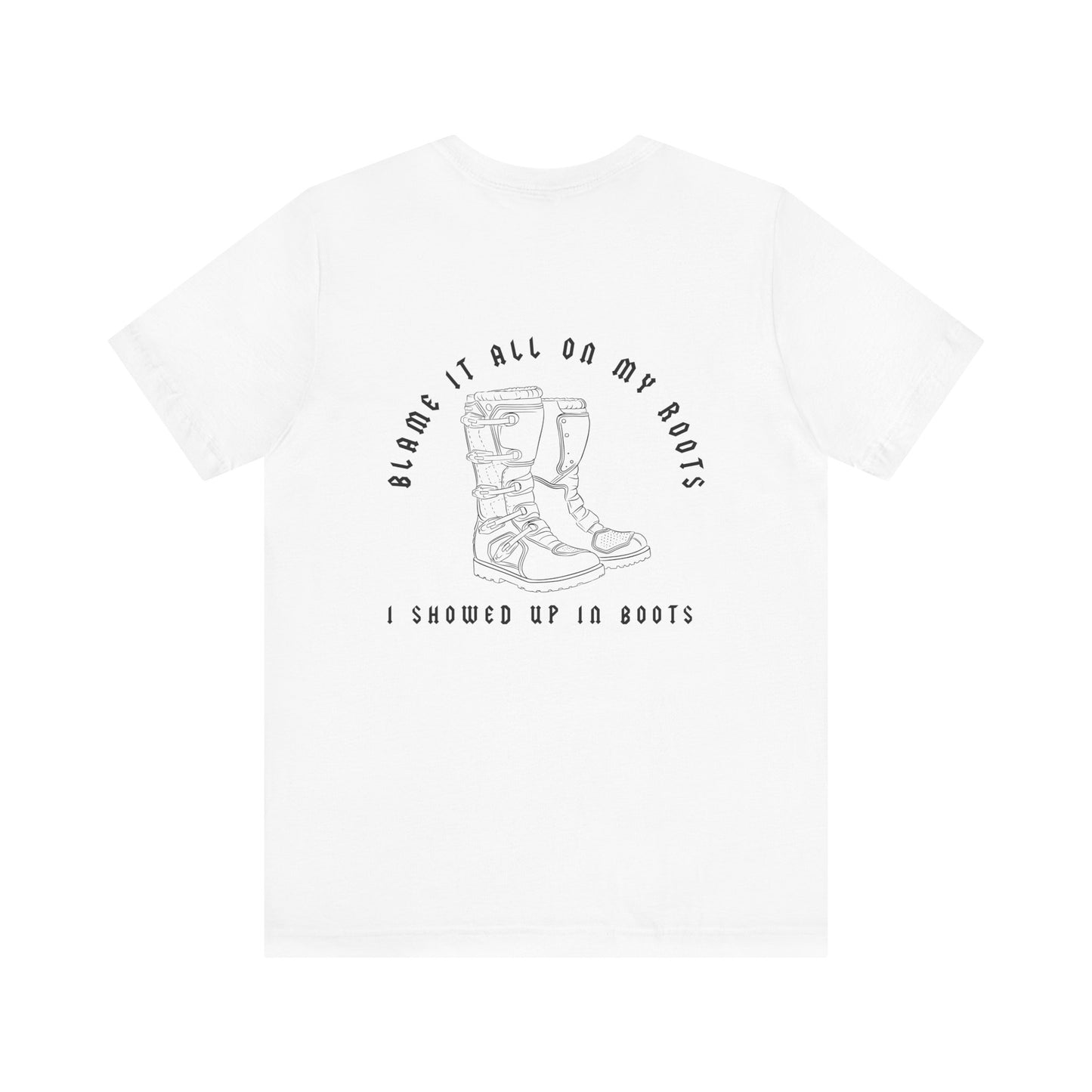 Blame It All On My Roots Black Font- Adult T-Shirt