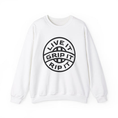 Live It Grip It Rip It- Adult Crewneck Sweatshirt