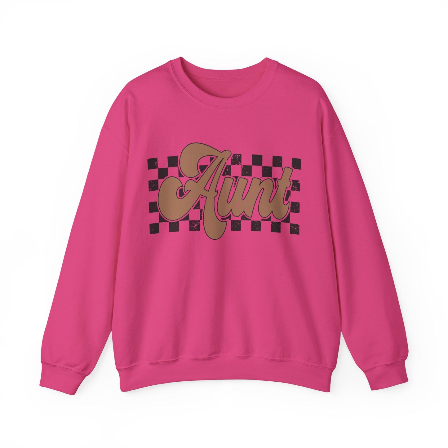 Race Aunt- Adult Crewneck Sweatshirt