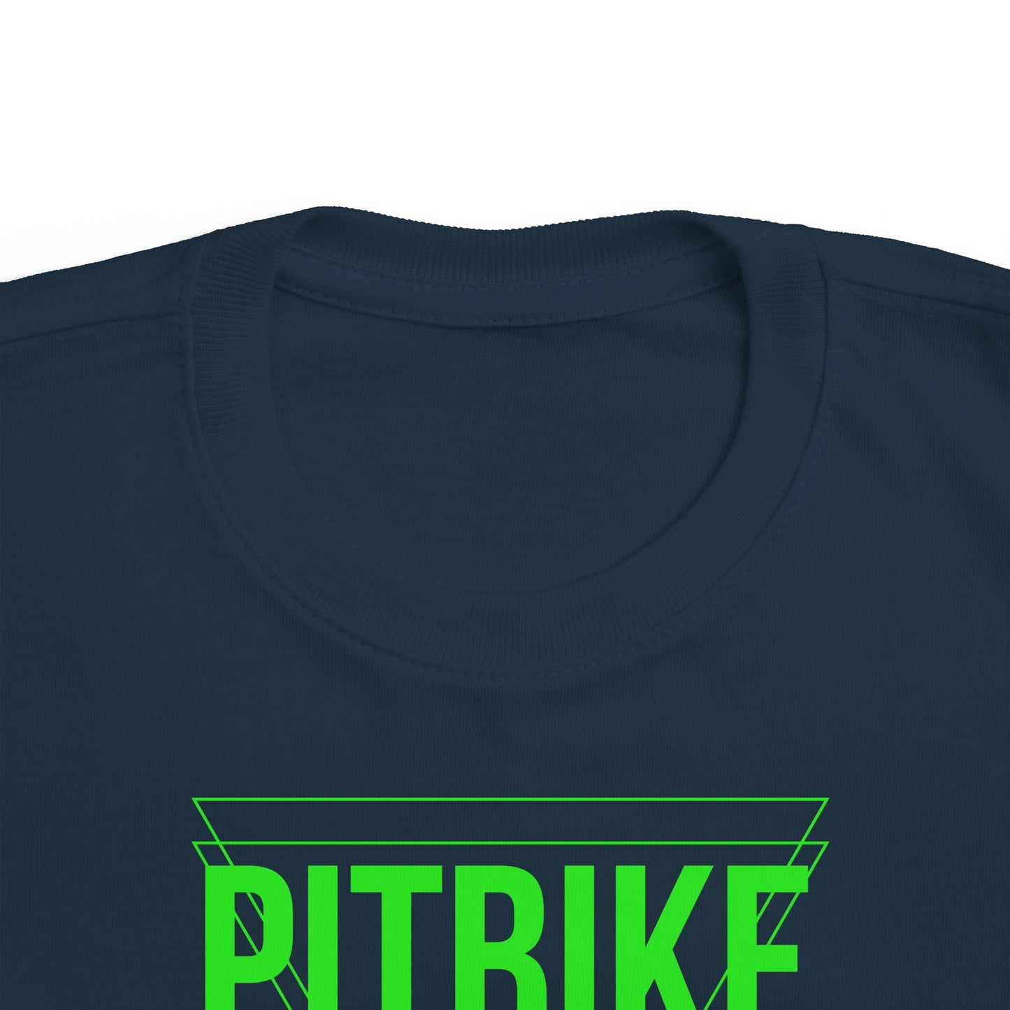 Pit Bike Kid Green -Toddler's T-Shirt