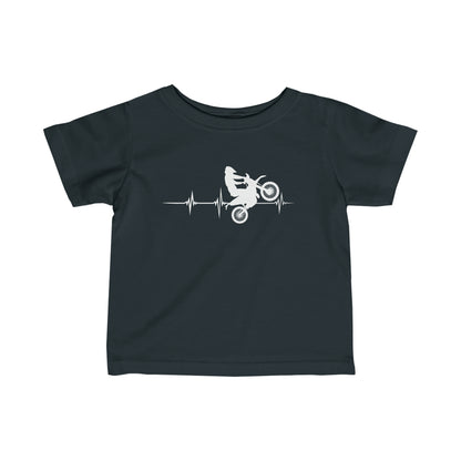 Heart Rate Moto- Infant T-Shirt