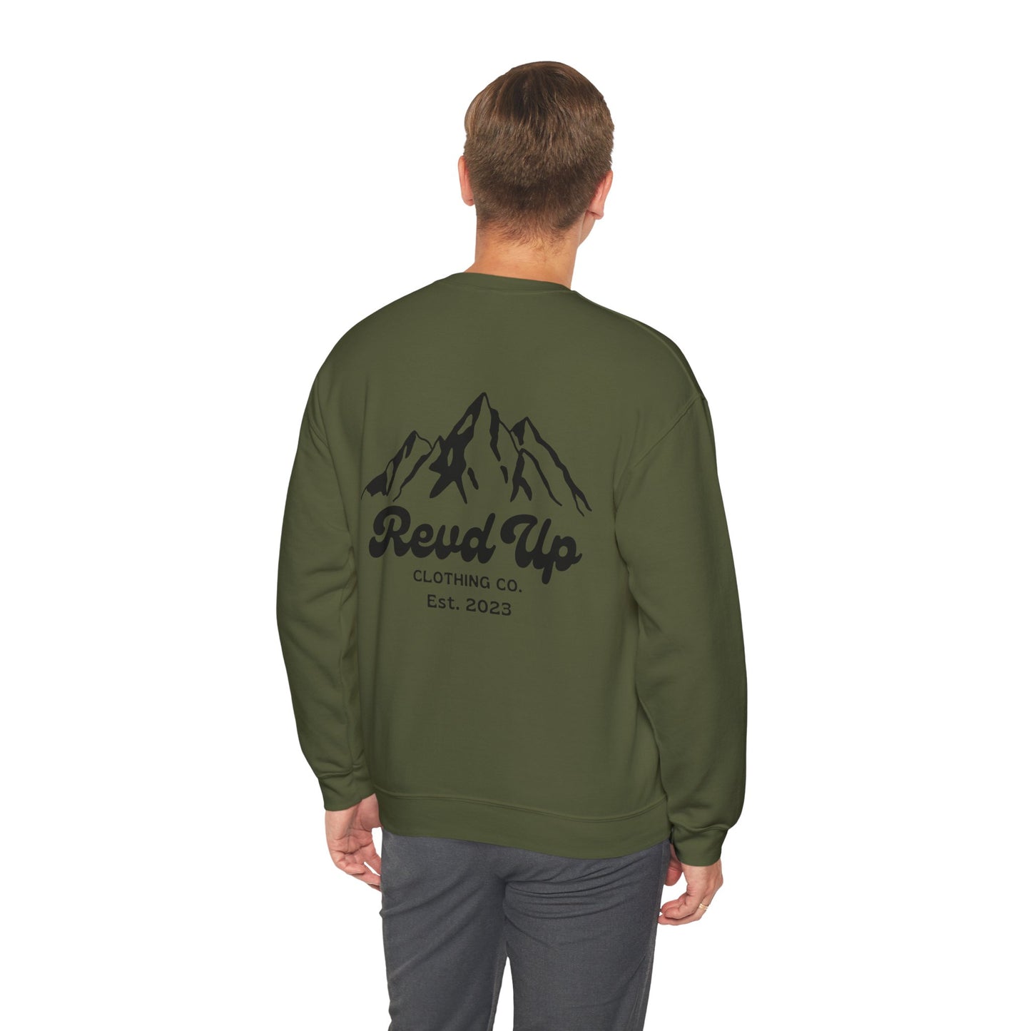 Revd Up Light- Adult Crewneck Sweatshirt