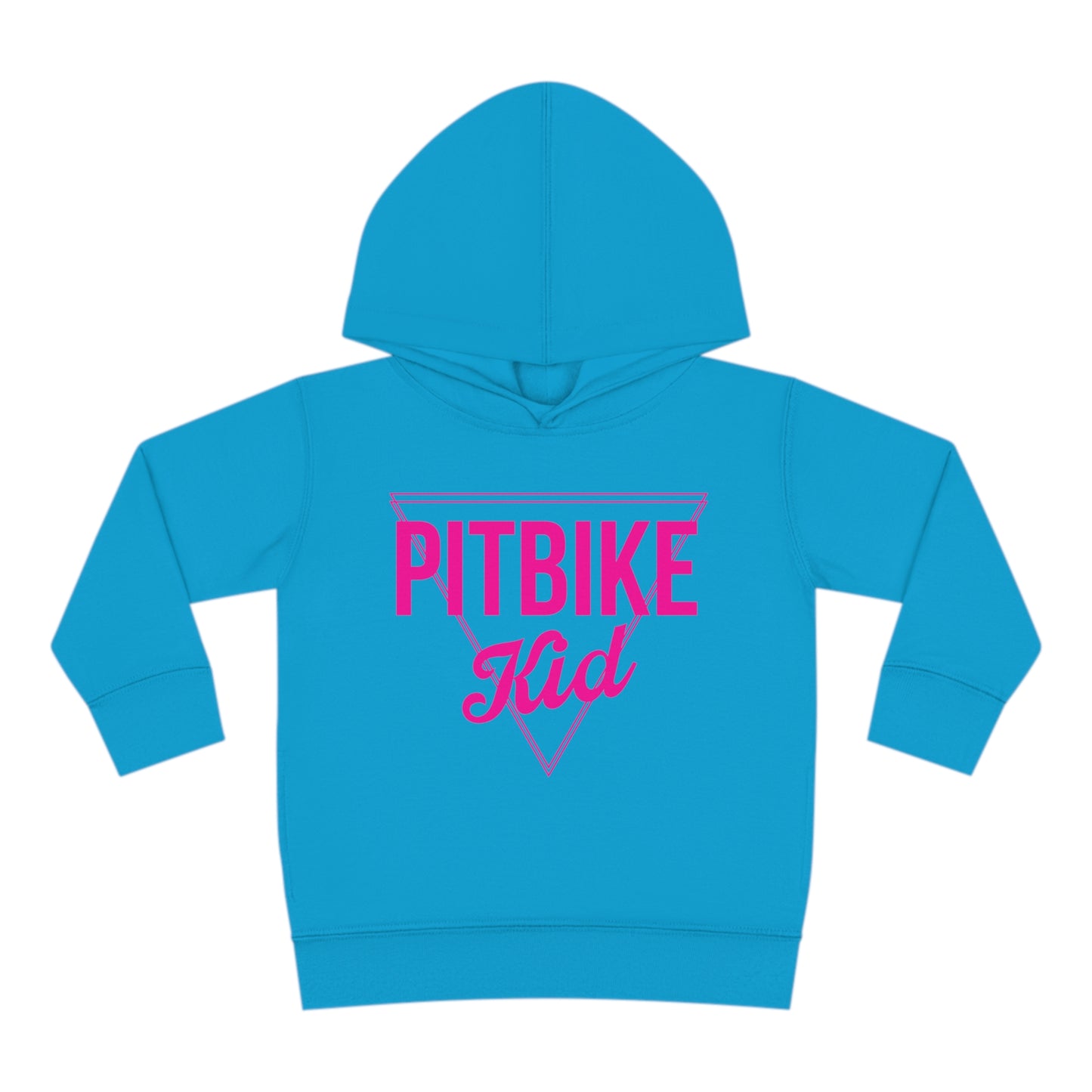 Pit Bike Kid Pink - Toddler Hooded Sweatshirt