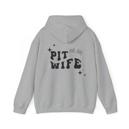 Pit Wife- Adult Hooded Sweatshirt