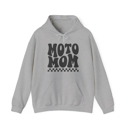 Moto Mom- Adult Hooded Sweatshirt
