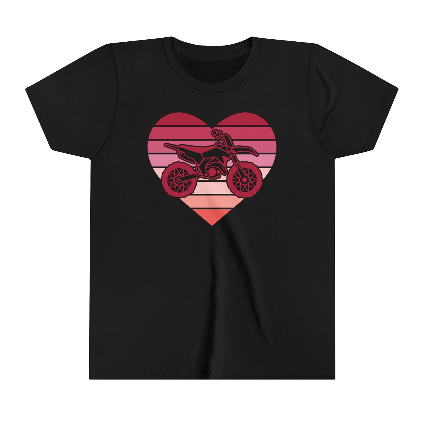 Heart Motorcycle - Youth T-Shirt
