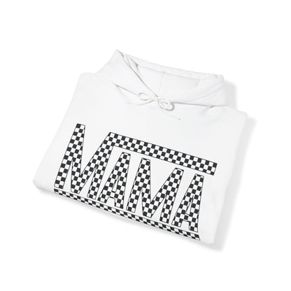 Checkered Mama- Adult Hooded Sweatshirt