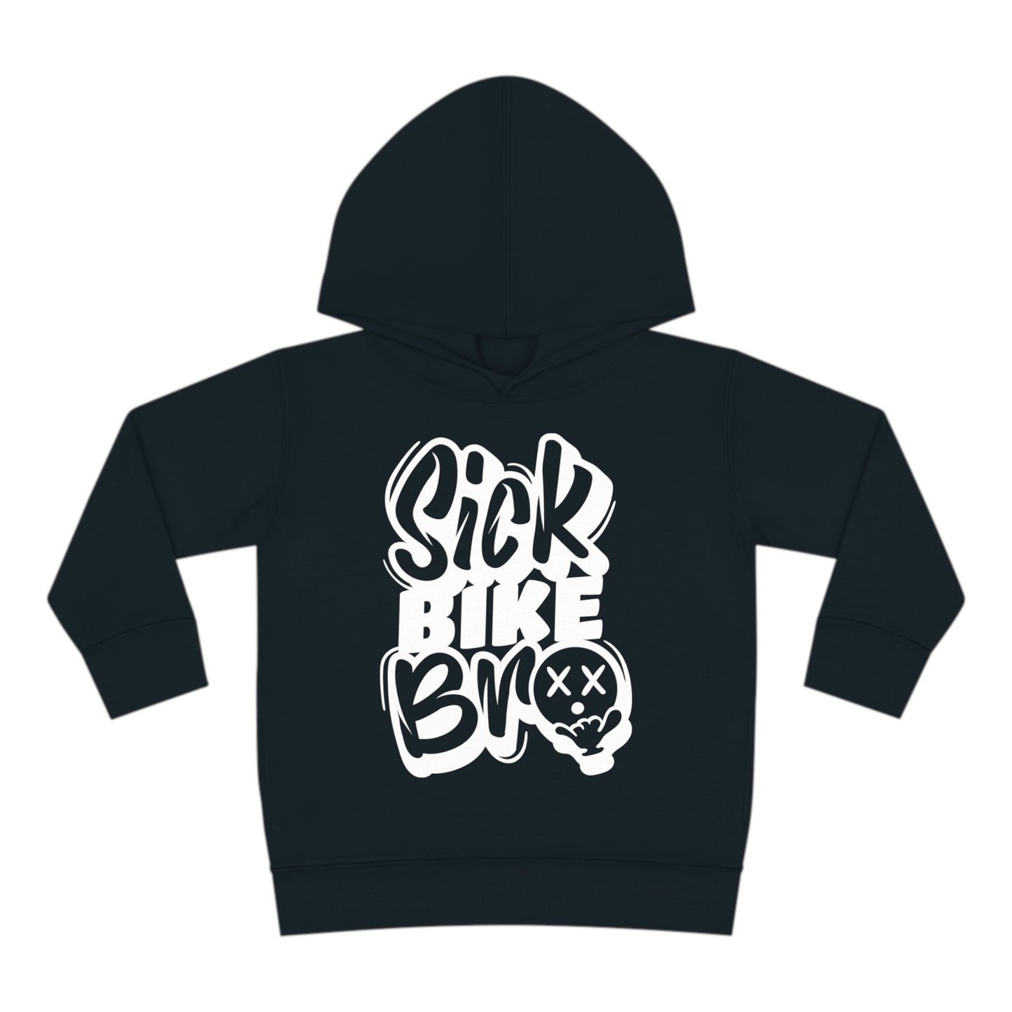 Sick Bike Bro -Toddler Hooded Sweatshirt