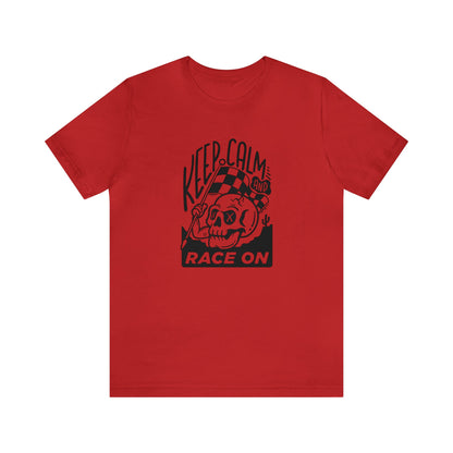 Keep Calm and Ride On- Adult T-Shirt
