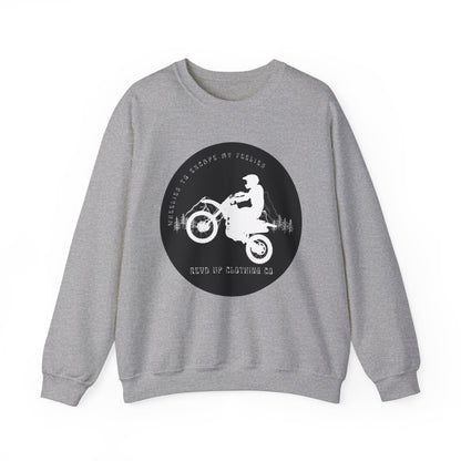 Wheelies- Adult Crewneck Sweatshirt