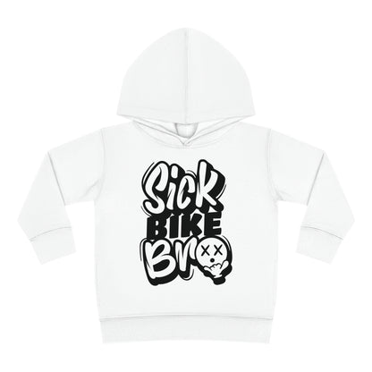 Sick Bike Bro -Toddler Hooded Sweatshirt