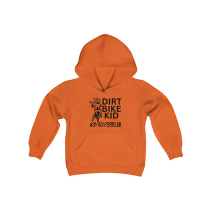 Dirt Bike Kid -Youth Hooded Sweatshirt