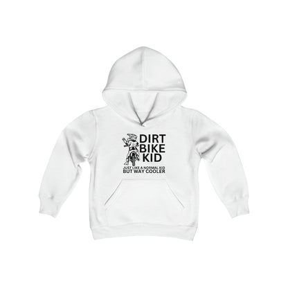 Dirt Bike Kid -Youth Hooded Sweatshirt