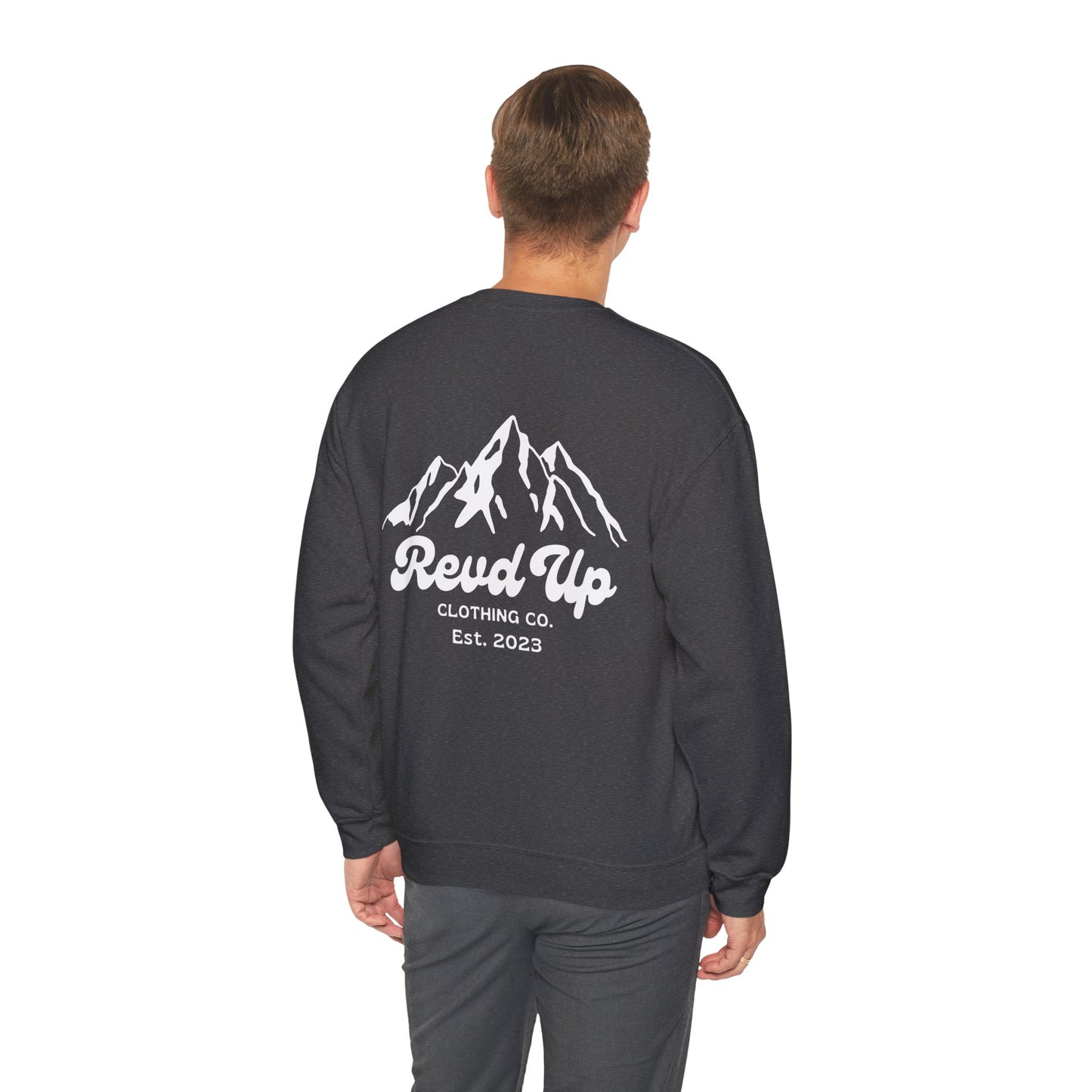 Revd Up Light- Adult Crewneck Sweatshirt