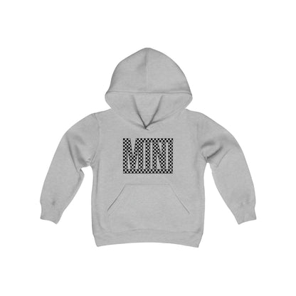 Checkered Mini-Youth Hooded Sweatshirt