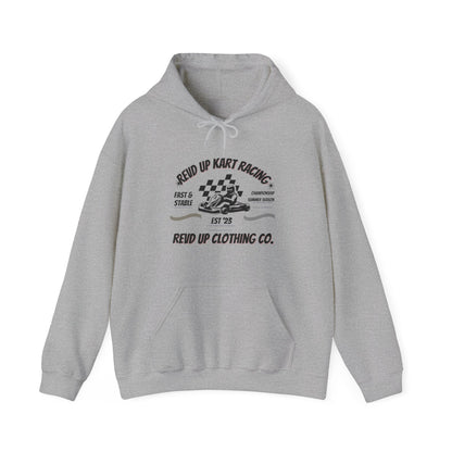 Revd Up Kart Racer- Adult Hooded Sweatshirt