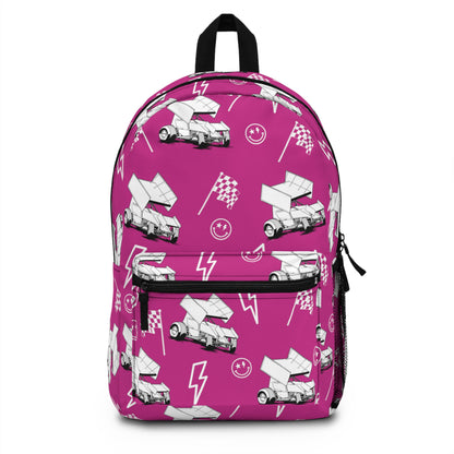 Sprint Car - Micro Racing Backpack - Pink
