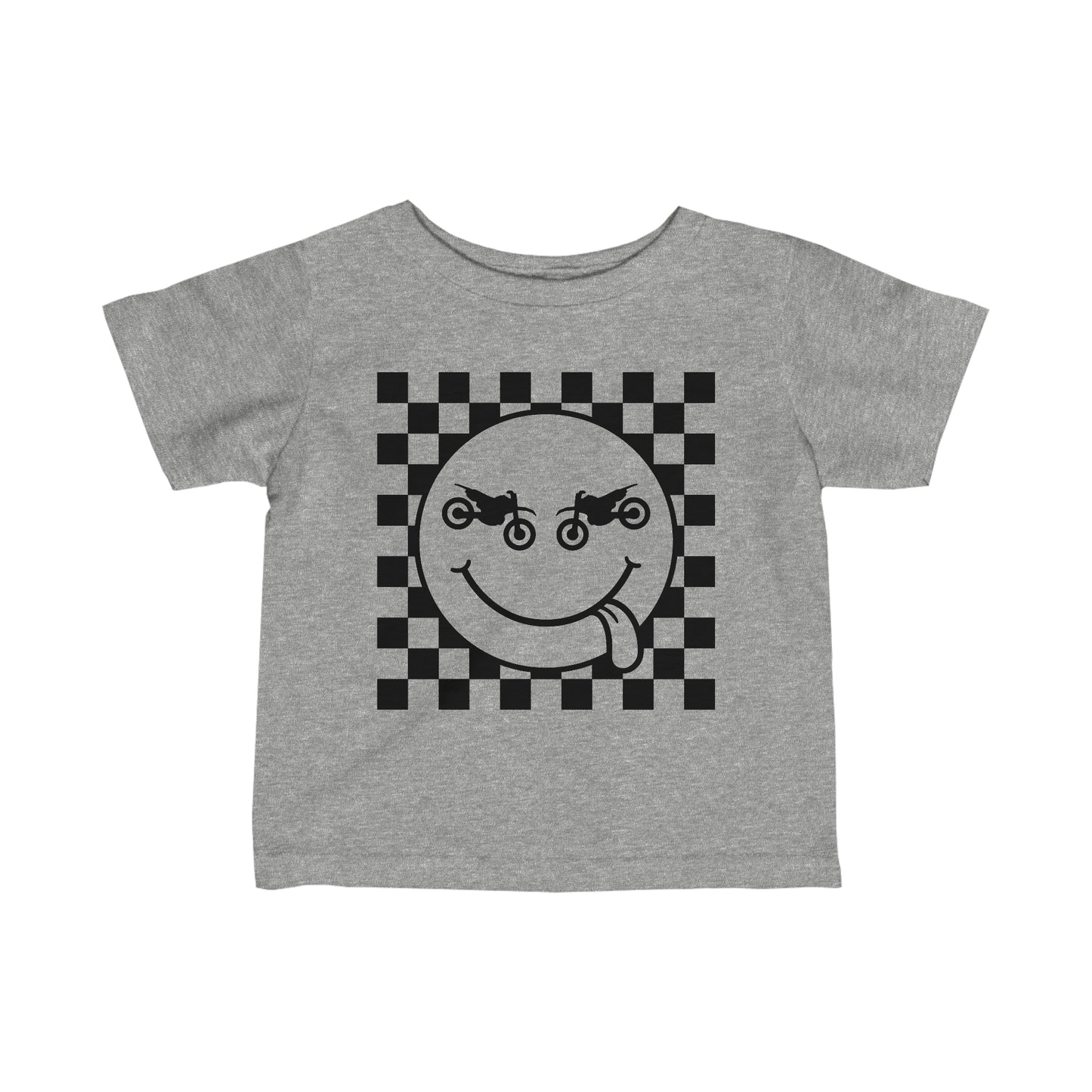 Race Flag Smile Face Infant T-Shirt
