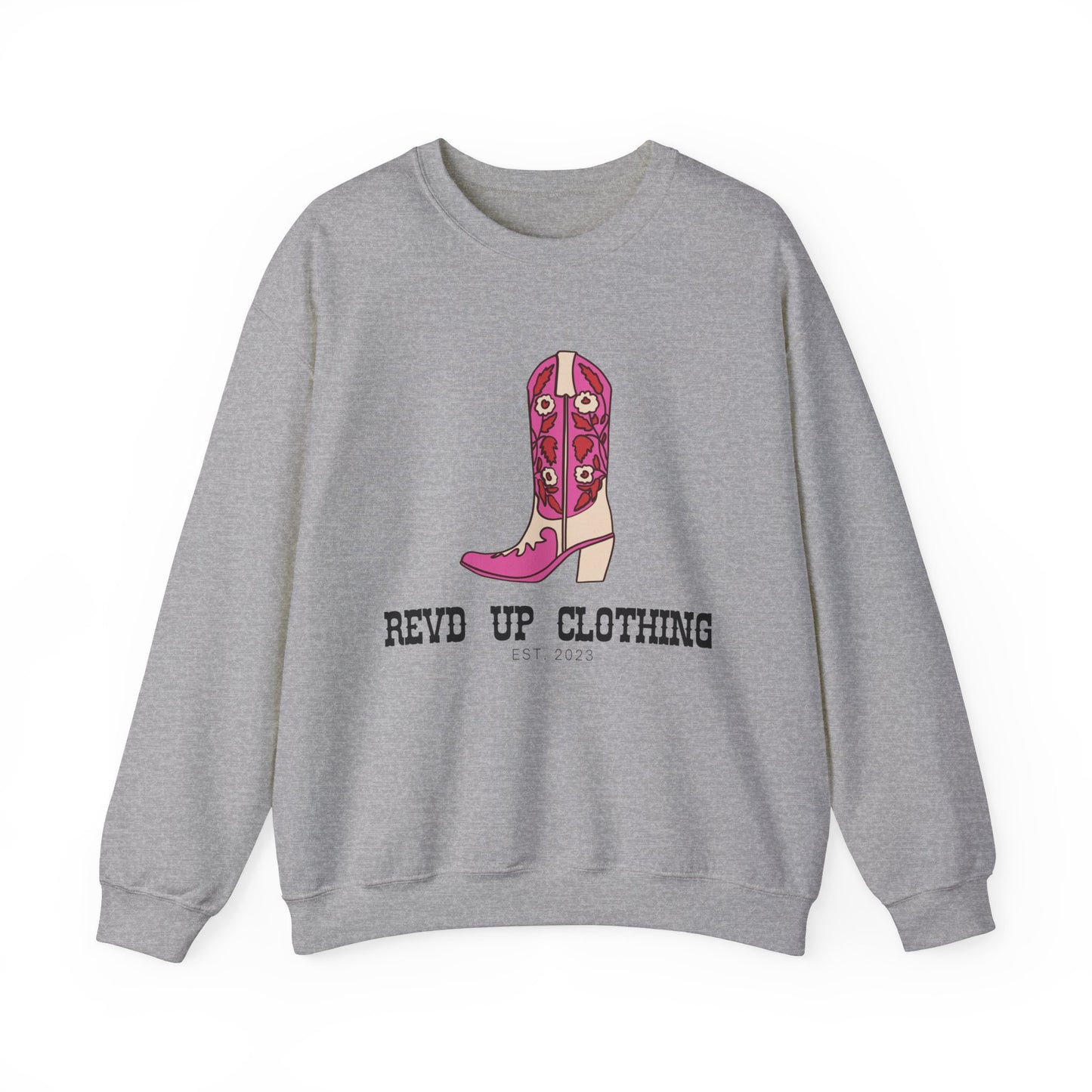 Cowgirl Up- Adult Crewneck Sweatshirt