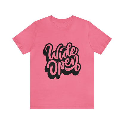 Wide Open- Adult T-Shirt