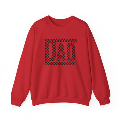 Checkered Dad- Adult Crewneck Sweatshirt