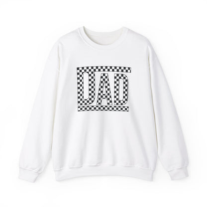 Checkered Dad- Adult Crewneck Sweatshirt
