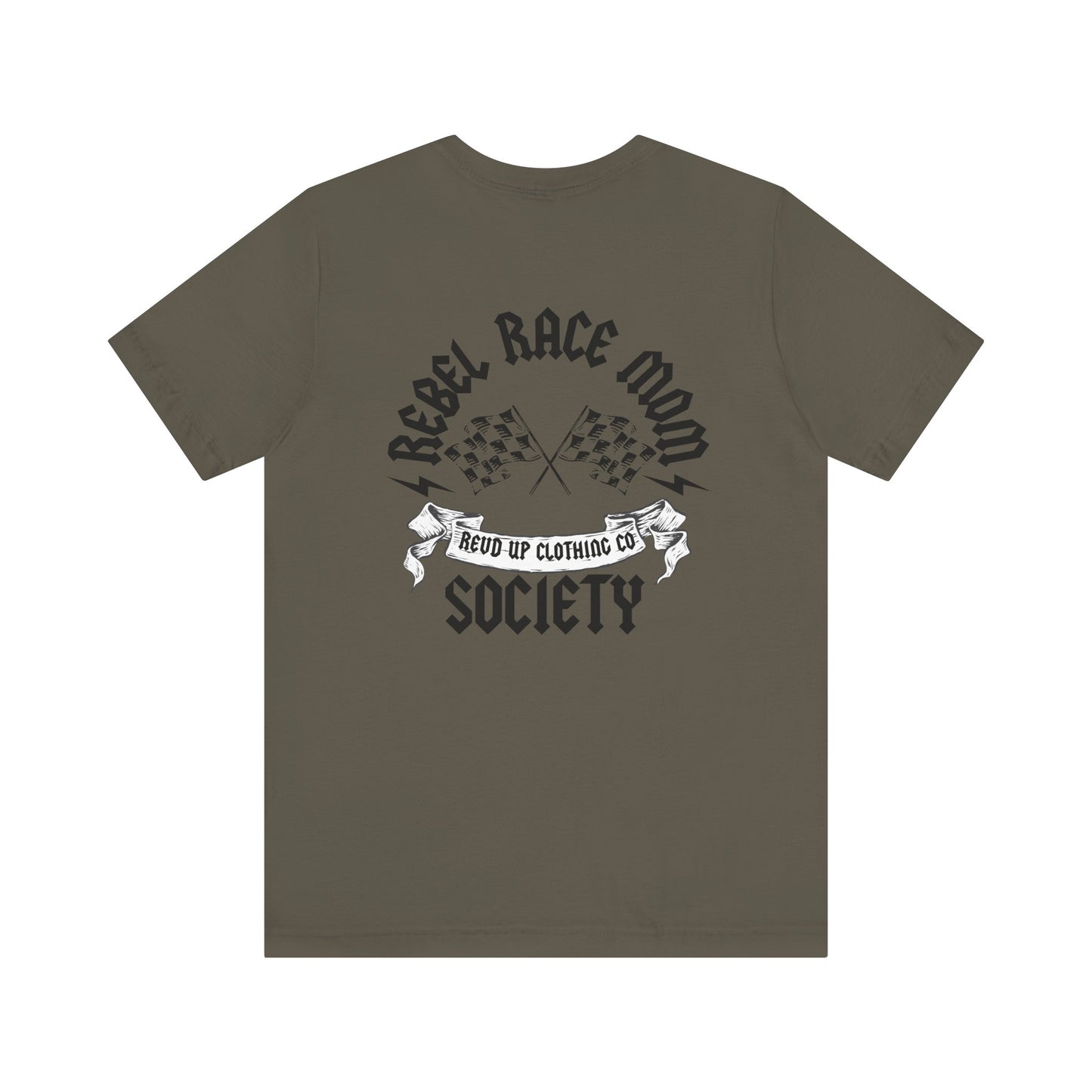 Rebel Race Mom- Adult T-Shirt