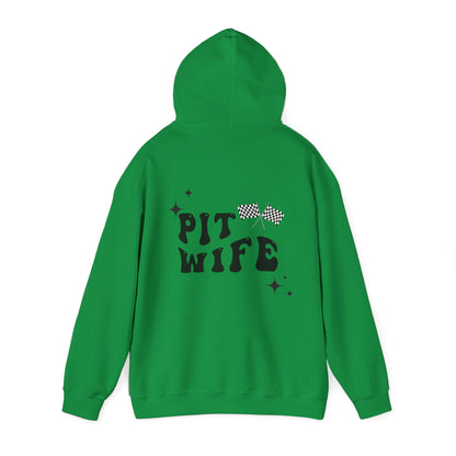 Pit Wife- Adult Hooded Sweatshirt