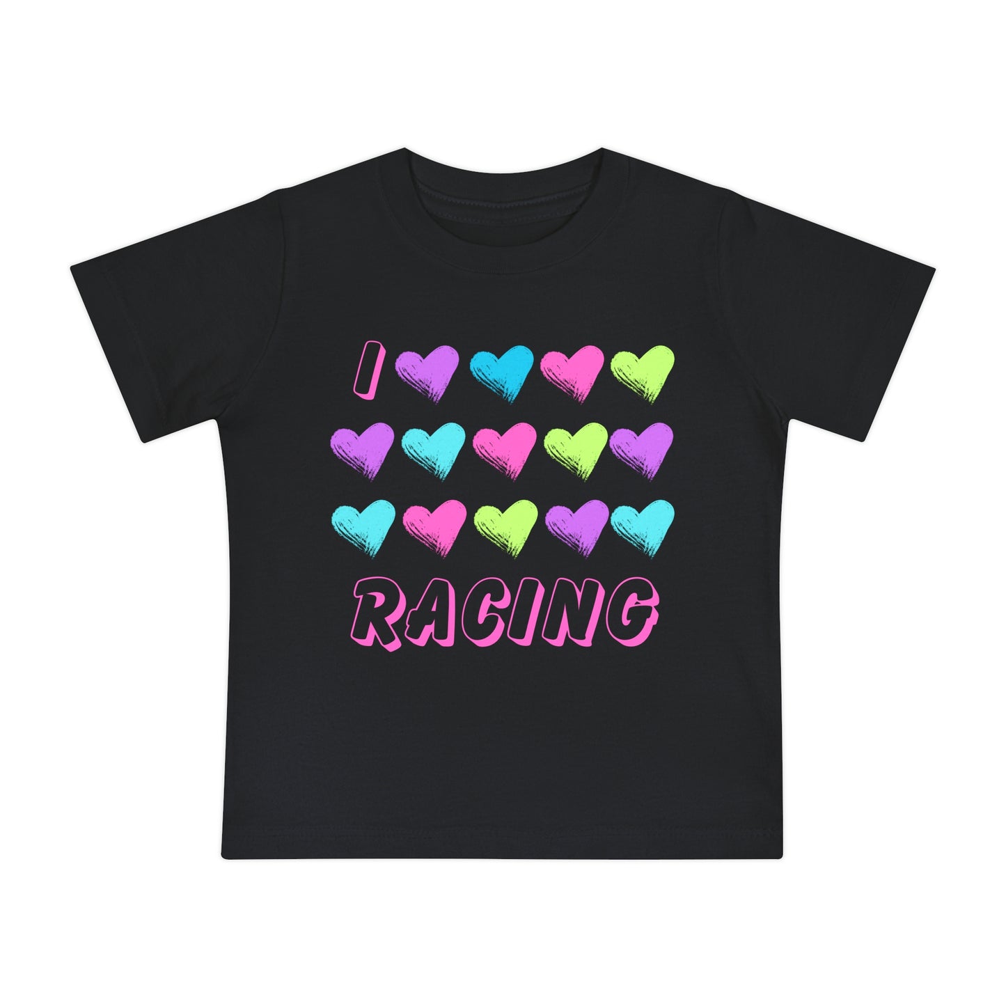 I Love Racing -Infant T-Shirt