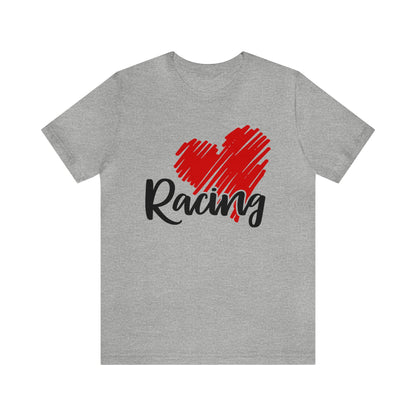 Heart Racing- Adult T-Shirt