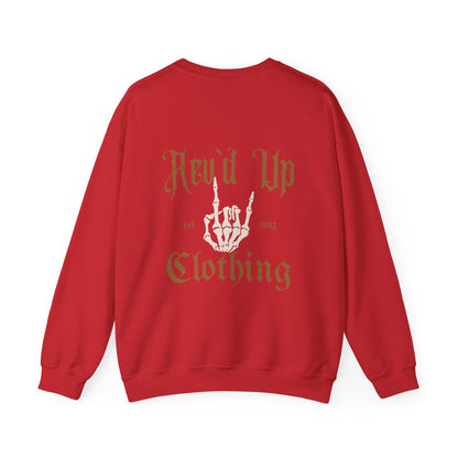 Revd Up Skelly- Adult Crewneck Sweatshirt