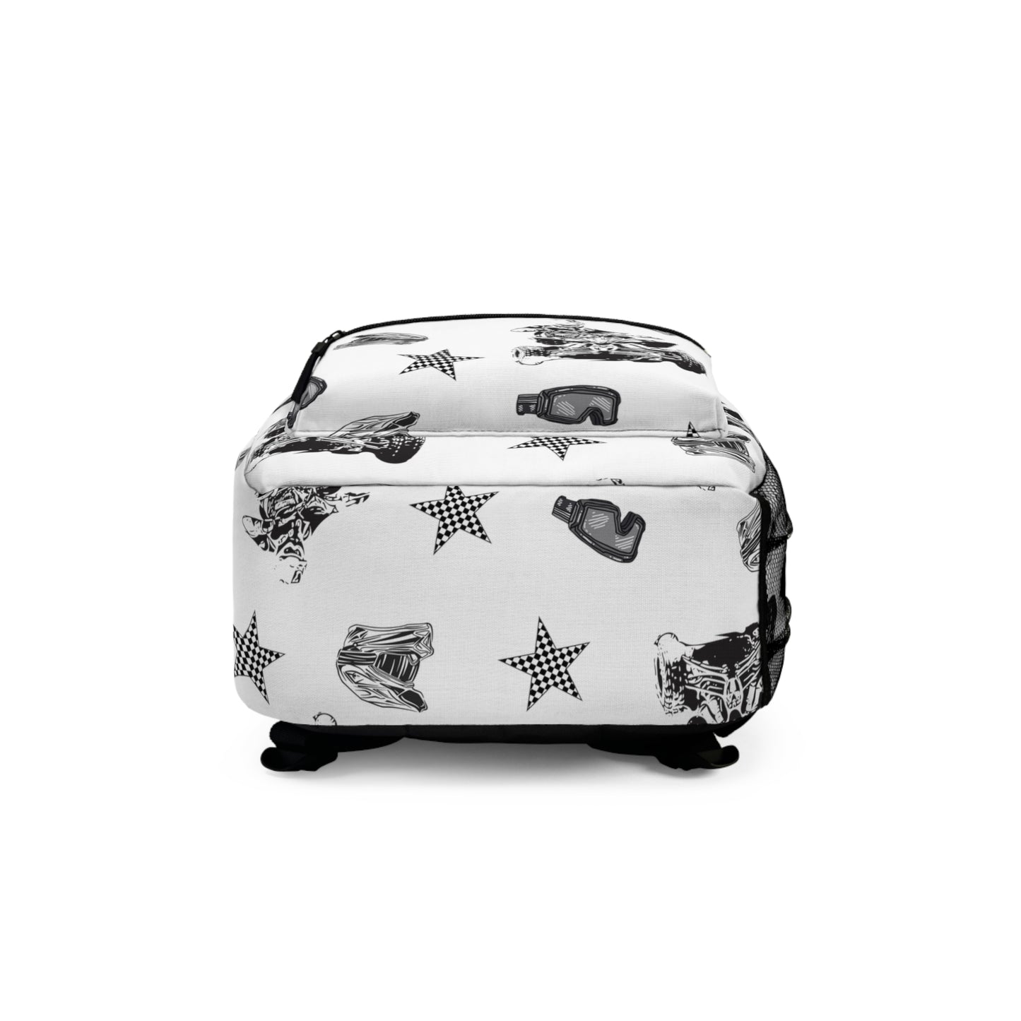 Quad Racing Backpack - White