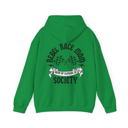 Rebel Race Mom- Adult Hooded Sweatshirt