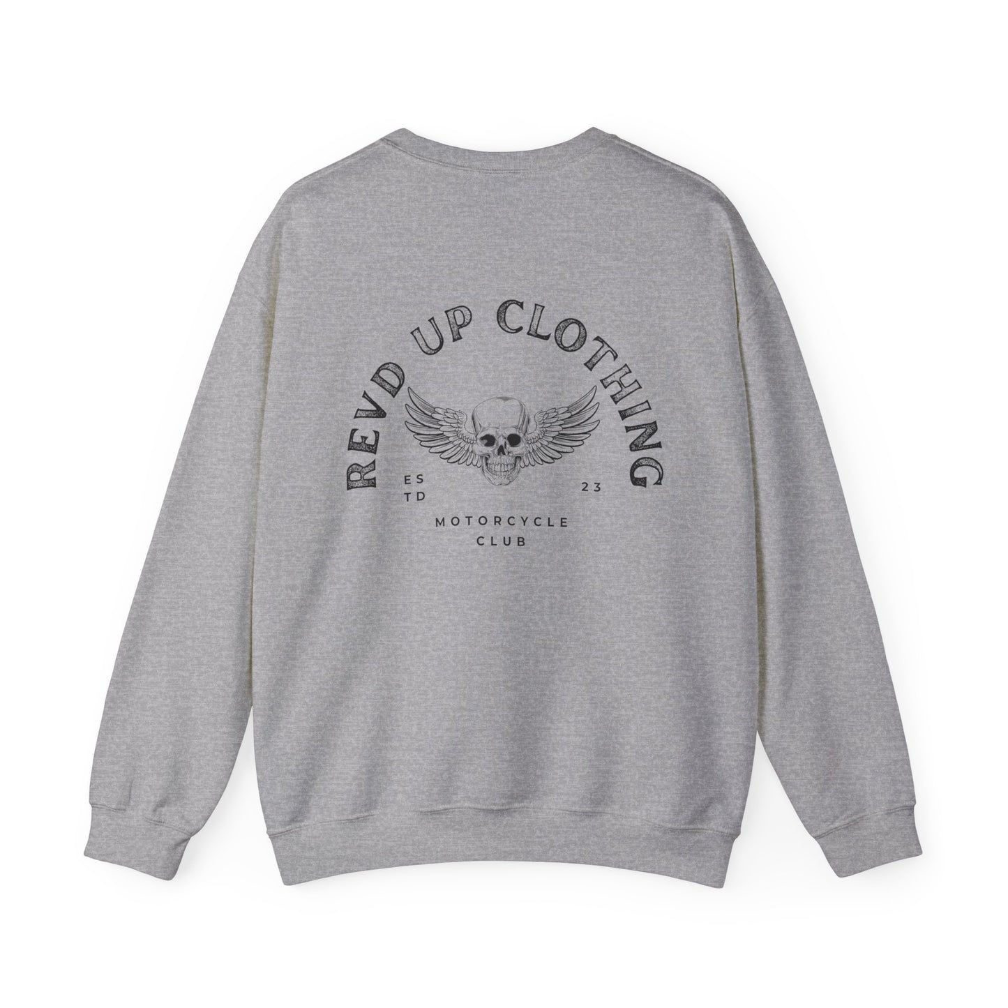Motorcycle Club- Adult Crewneck Sweatshirt