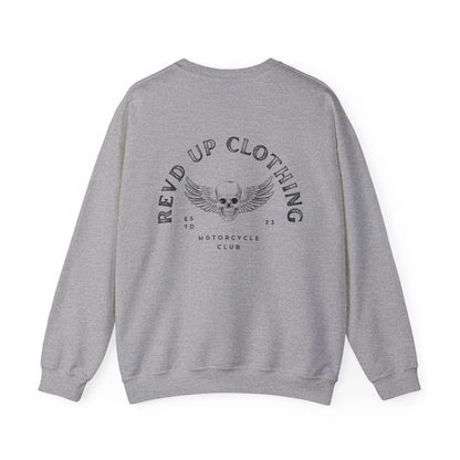 Motorcycle Club- Adult Crewneck Sweatshirt