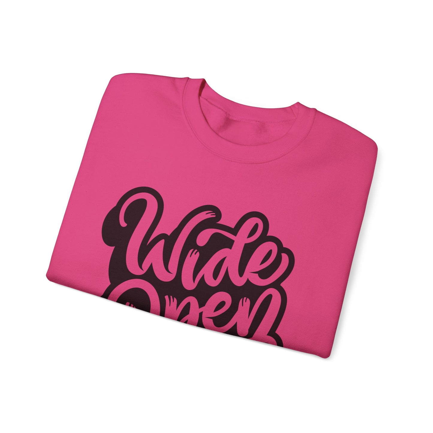 Wide Open- Adult Crewneck Sweatshirt