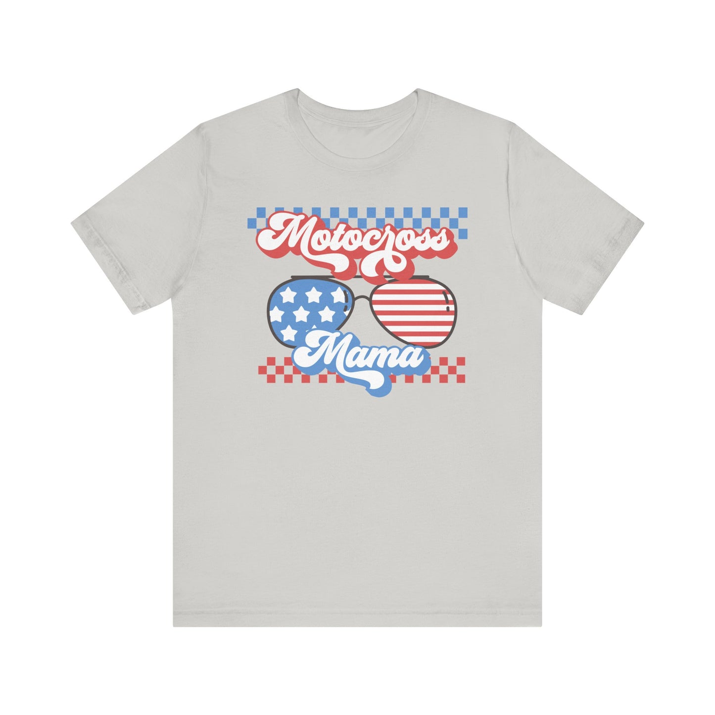 American Motocross Mama- Adult T-Shirt