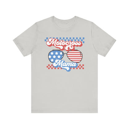 American Motocross Mama- Adult T-Shirt