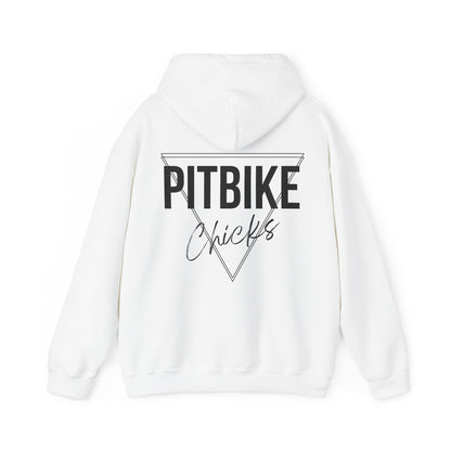 Pit Bike Chicks- Adult Hooded Sweatshirt