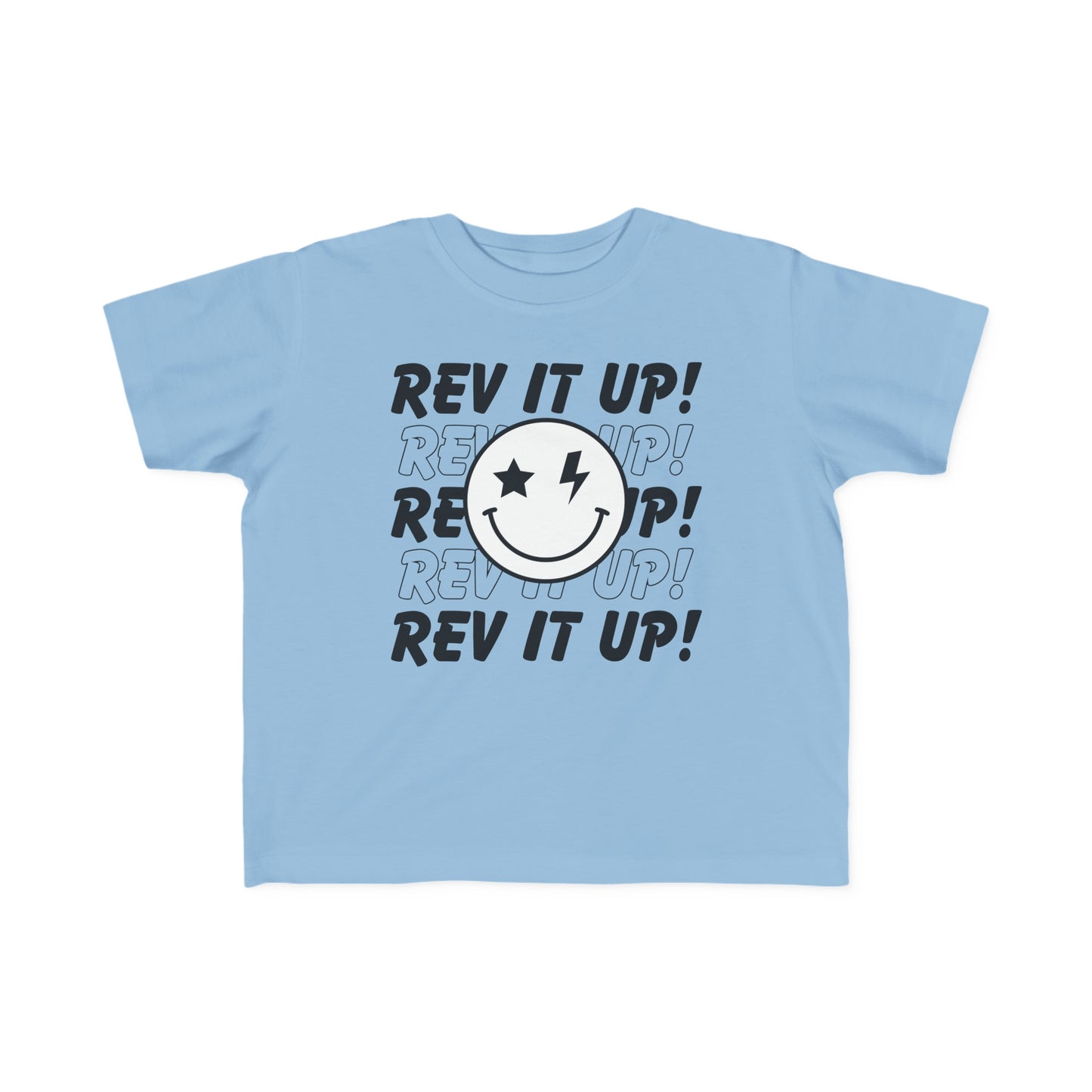 Rev It Up Smiley -Toddler's T-Shirt
