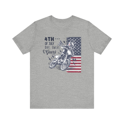 Dirt Sweat And Gears- Adult T-Shirt