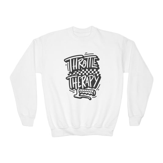 Throttle Therapy - Youth Crewneck Sweatshirt