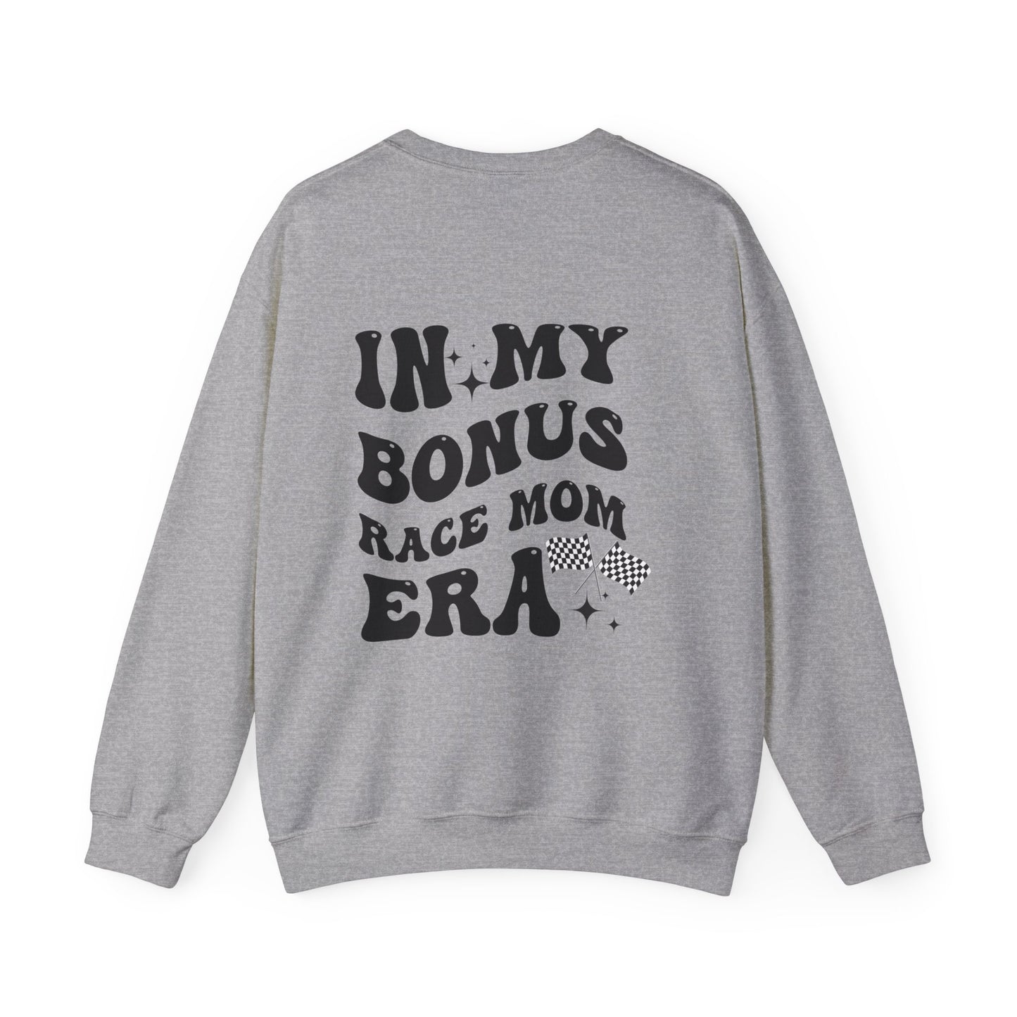 Bonus Race Mom- Adult Crewneck Sweatshirt