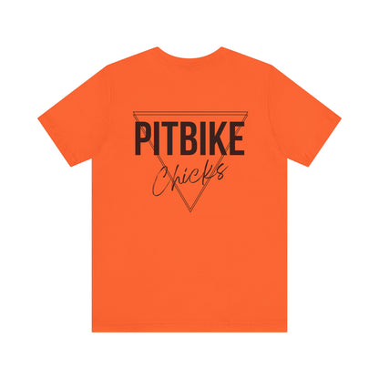 Pit Bike Chicks- Adult T-Shirt