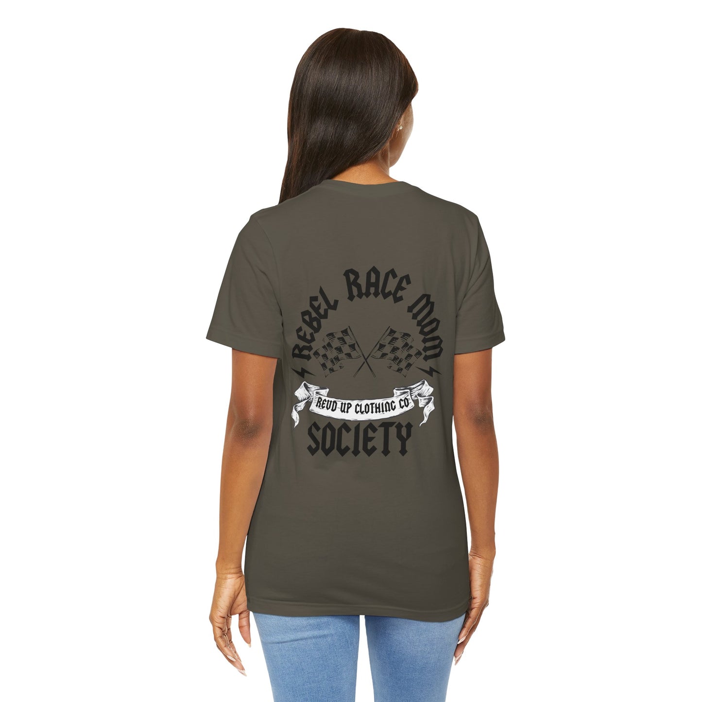 Rebel Race Mom- Adult T-Shirt